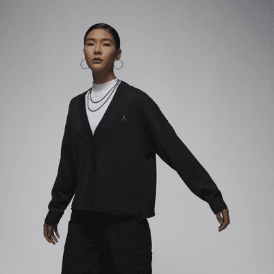 2024年のクリスマス NIKE公式】ジョーダン ウィメンズ カーディガン ディストレスト トップス